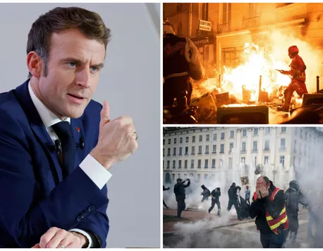 Emmanuel Macron se ține tare, în ciuda protestelor masive: „Vom continua să manifestăm fermitate totală!”