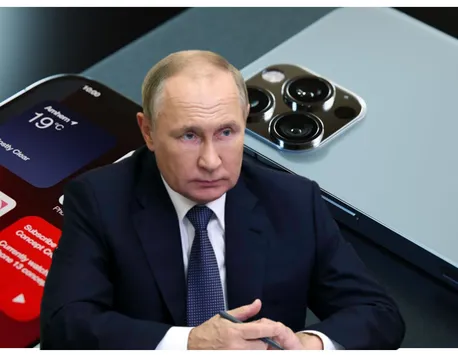 Putin a interzis iPhone în Rusia. Țarul de la Kremlin le-a cerut oficialilor săi să renunțe la aceste telefoane din motive de securitate