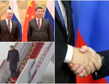 VIDEO: Xi Jinping a aterizat la Moscova, pentru întâlnirea cu Vladimir Putin. Care este mesajul pentru Occident al întâlnirii | EXCLUSIV