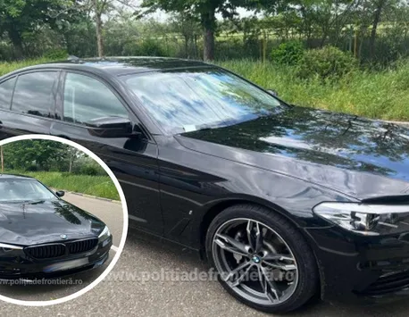 Un român și-a cumpărat BMW Seria 5 din străinătate cu 10.000 de euro mai ieftin, iar la graniță a aflat că mașina era furată