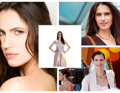 Ea este Iuliana Matei, reprezentanta României la Miss Multiverse 2023. Ce studii are și cu ce se ocupă frumoasa brunetă