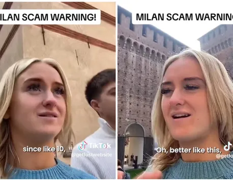 Modul incredibil în care au fost înșelați doi turiști aflați la Milano. Au fost păcăliți de două ori în 10 minute și au povestit totul online