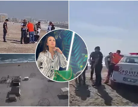 Momentul în care DJ Lalla a fost găsită moartă pe plajă, surprins pe camerele de supraveghere