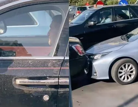 Gigi Becali, implicat într-un accident pe Bulevardul Iuliu Maniu din Bucureşti