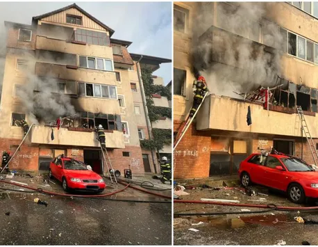 Dosar penal după explozia de la Sibiu. Doi morţi, 15 apartamente şi cinci autovehicule parcate afectate după o acumulare de gaze
