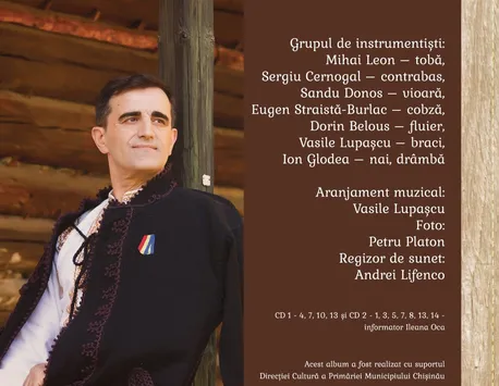 Ansamblul etnofolcloric Plăieșii, condus de Nicolae Gribincea, va susține un nou spectacol în cadrul turneului de promovare a albumului “Dragoste, floare din rai”