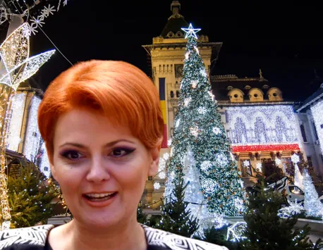 Lia Olguța Vasilescu a început pregătirile pentru Târgul de Crăciun și a instalat primele luminițe în Craiova: „Avem de montat aproape 2 milioane de beculețe”
