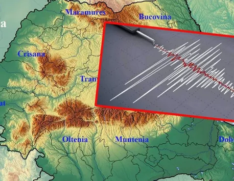 Cutremur cu magnitudine 3,3 în zona Vrancea