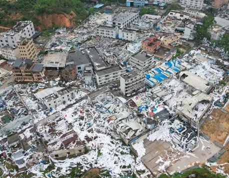 Cel puţin cinci morţi şi 33 de răniţi în sudul Chinei, după ce o tornadă a distrus complet orașul Guangzhou