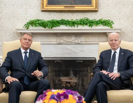 Klaus Iohannis, primit de preşedintele SUA, la Casa Albă. Mizele întâlnirii cu Joe Biden