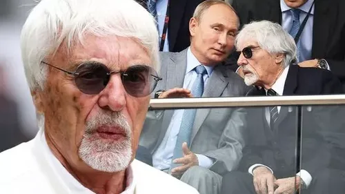 Fostul șef al Formulei 1 Bernie Ecclestone îl apără pe Putin. „Aş încasa un glonţ pentru el! E o persoană de calitate”