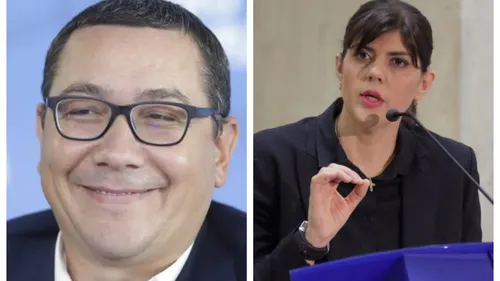 Victor Ponta o atacă pe Laura Kovesi: „Se iau măsuri preventive ca banii europeni să nu ajungă în România. Cineva lucrează profesionist pentru asta”