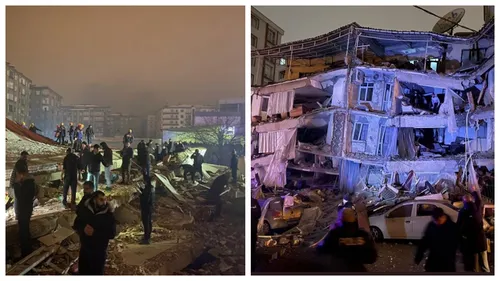 Cutremur de 7,8 grade în Turcia și Siria, şapte zile de doliu naţional. Bilanțul a ajuns la 2.600 de morţi și alte câteva mii de răniți – FOTO