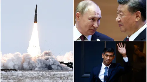 Vladimir Putin amenință Occidentul cu arma nucleară. Acuzații grave la adresa Marii Britanii