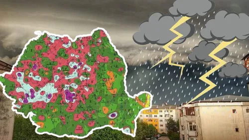 Prognoza meteo lunară: revin ploile, ce zone sunt lovite de furtuni violente şi fenomene extreme