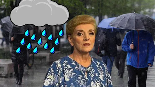 Alertă meteo. Două zile de potop, grindină şi vijelii. ANM anunţă un nou ciclon