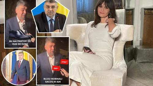 Dana Budeanu a comentat ţinuta premierului Ciolacu: „După parerea mea, e foarte rău că nu are pantofi de 1.500 de euro”