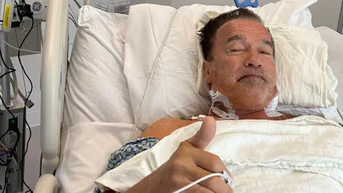Arnold Schwarzenegger, operat pe inimă a patra oară: „Încă sunt pe această parte a gazonului, deci sunt fericit”