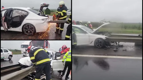 Accident teribil pe Autostrada București-Pitești! Un bărbat de 38 de ani și-a pierut viața în mod tragic