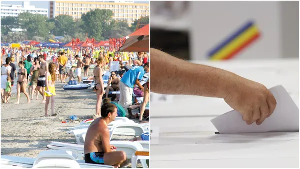 REPORTAJ INEDIT România Tv / Puhoi de lume la malul mării în ziua votului. „Timpul până la ora 22:00 este destul pentru a vota”
