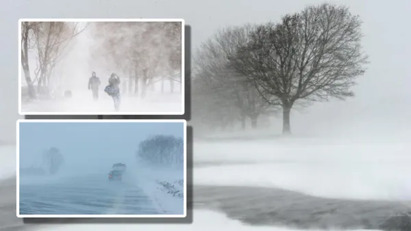 Cod portocaliu de viscol în România. Rafale de vânt depășesc 120 km/h. Noi alerte meteo de la ANM