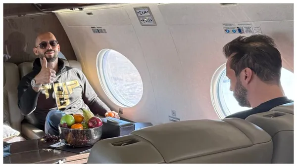 Frații Tate au plecat din Florida, cu destinația București: „Bărbații inocenți nu fug, își fac dreptate în instanță”
