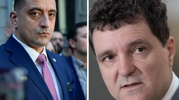 Replici tăioase între Nicușor Dan și George Simion: „Nu l-ați fi pus pe listă pe George Becali, care a furat teren de la statul român” / “Spune minciuni despre colegii mei cu care mă mândresc”