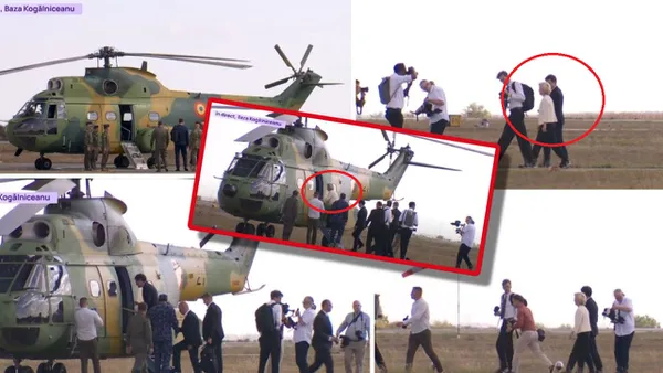 Ursula von der Leyen şi Nicușor Dan, declaraţii comune la Constanța, unde au ajuns cu un elicopter militar. PRIMELE IMAGINI UPDATE