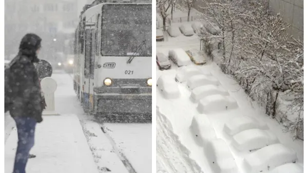 ”Iarna secolului” vine la București. Capitala va fi acoperită de ninsori abundente și frig năprasnic, date de ultimă oră de la meteorologi