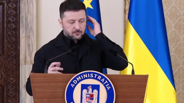 Volodimir Zelenski, mulțumiri aduse României pentru sprijinirea Ucrainei în război: „Rusia nu trebuie să aibă liniște în Europa, e un agresor”