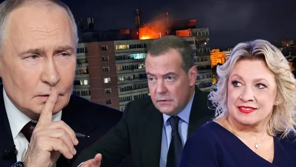 Putin, Zaharova și Medvedev sfidează România după ce o dronă rusească a lovit un bloc din Galați: „Acest lucru se va întâmpla în continuare. Asta este doar încălzirea!”