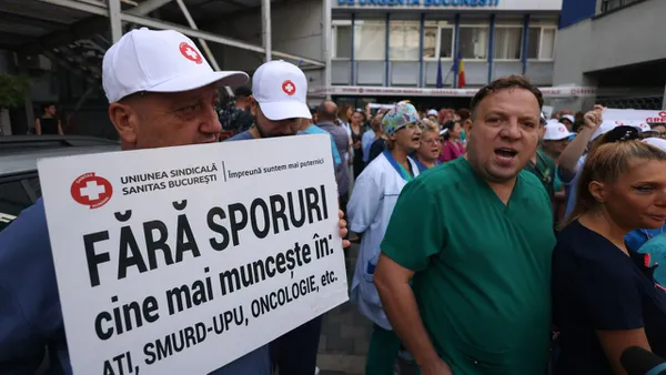A treia zi de grevă în Sănătate. Sute de spitale din toată țara rămân blocate din cauza nemulțumirilor legate de legea salarizării: „Guvernul trebuie să-și asume în scris faptul că nu o să scadă veniturile”