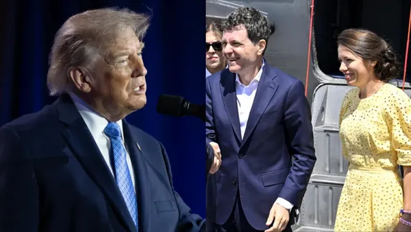 Nicușor Dan i-a prezentat-o lui Donald Trump pe Mirabela Grădinaru, la fotografia oficială de la summitul NATO