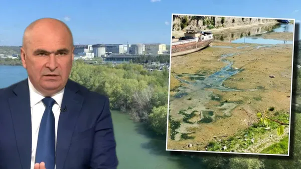 Ilie Bolojan, despre situația de la Cernavodă: Nivelul actual al Dunării ne asigură o funcționare de patru-cinci zile a centralei. Depunem eforturi pentru a elimina obstacole naturale ca să avem debit mai mare