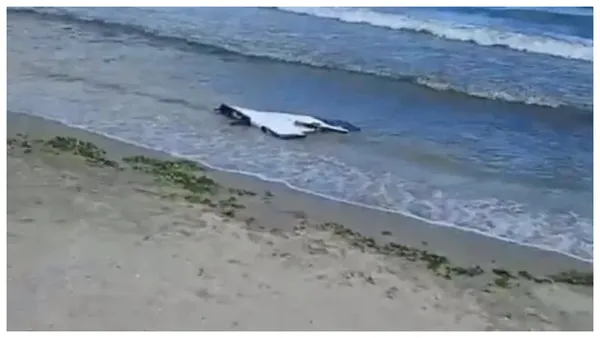 Dronă găsită joi pe o plajă din Corbu. Turiștii care se plimbau în zonă au alertat autoritățile