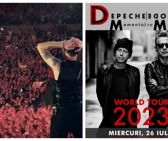Depeche Mode vine în București în 2023. Biletele se pun în vânzare de vineri