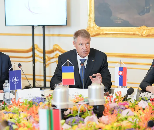 Klaus Iohannis, la Summitul Formatului Bucureşti 9: „Vom continua să sprijinim Ucraina atât timp cât va fi necesar”