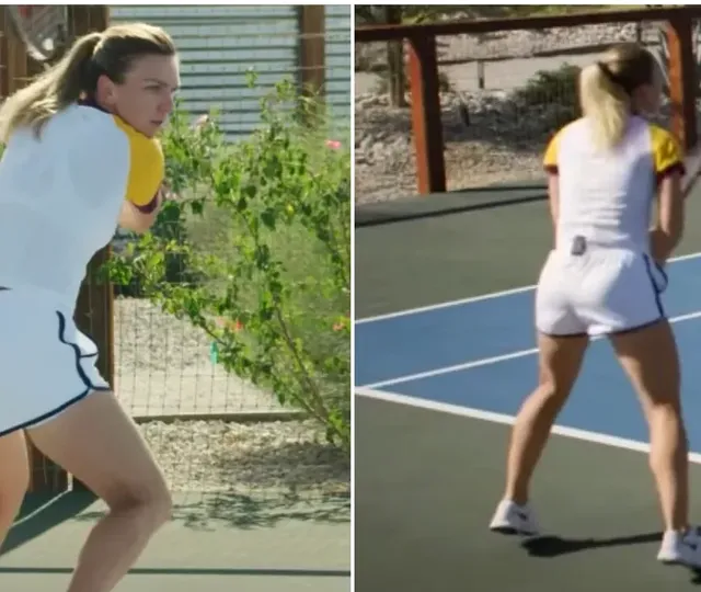 Simona Halep, din nou pe terenul de tenis! Cum a păcălit suspendarea de patru ani, imaginile momentului VIDEO