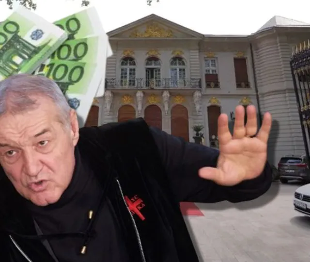 Celebrul palat al lui Gigi Becali a fost scos la vânzare în secret. Cu ce sumă se vinde