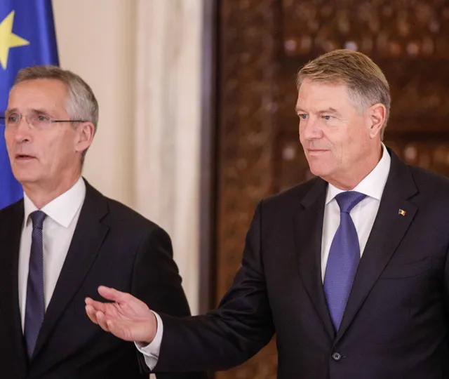 Stoltenberg şi Iohannis, discuţie pe tema situaţiei de securitate din Ucraina şi Marea Neagră: „România este esenţială pentru apărarea Flancului Estic al NATO”