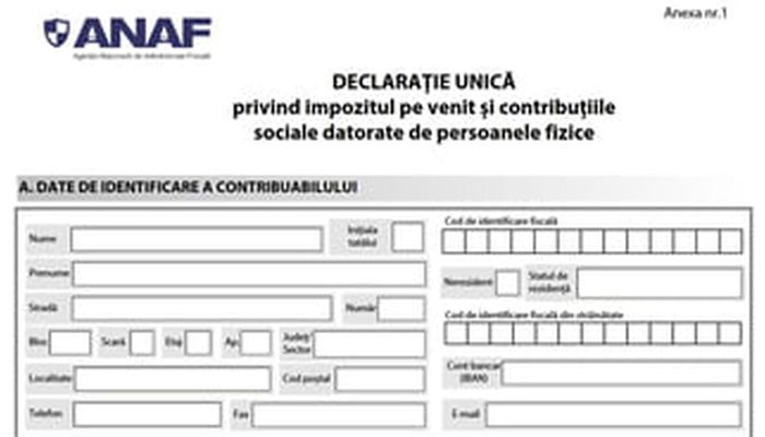 DeclaraÅ£ia UnicÄƒ 2021 Noul Formular 212 Publicat In Monitorul Oficial