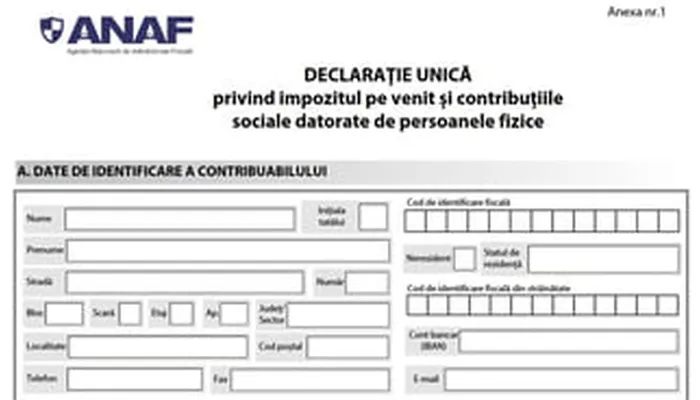 DeclaraÅ£ia UnicÄƒ 2021 Noul Formular 212 Publicat In Monitorul Oficial