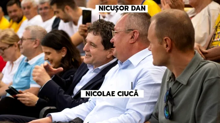 Nicolae Ciucă explică fotografia cu Nicuşor Dan de pe Arena Naţională. „Cât de disperaţi sunt alţii să vină să facă o poză cu noi”