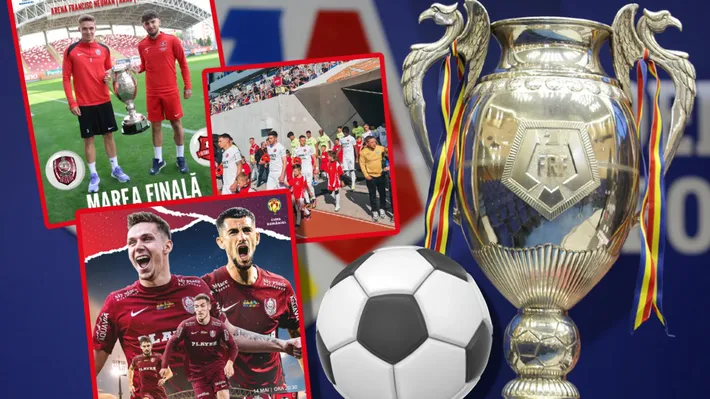 DIGI SPORT ONLINE CFR CLUJ – HERMANNSTADT LIVE VIDEO, FINALA CUPEI ROMÂNIEI 2025. Război pentru un loc în Europa League!