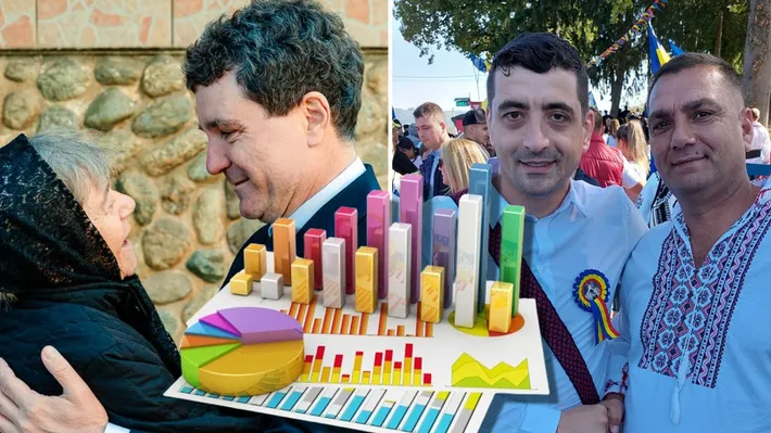 REZULTATE ALEGERI PREZIDENŢIALE 2025. George Simion: „Mai multor firme de sondaje li s-a transmis să oferte un scor strâns: 50-50, care nu reflectă realitatea de pe teren”