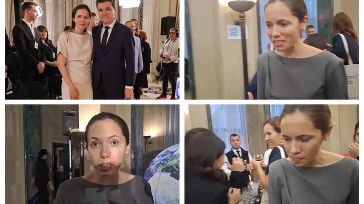 Mirabela Grădinaru, partenera președintelui Nicușor Dan, apariţie-surpriză la Guvern
