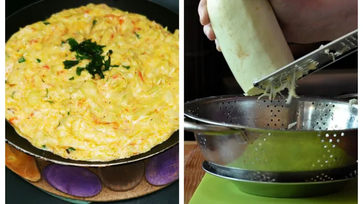 Țușpais de dovlecei cu tempeh prăjit, combinația de mâncare bănățeană cu cea indoneziană care te va face să te îndrăgostești de la primul dumicat