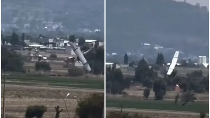 VIDEO Un avion de mici dimensiuni s-a prăbușit în Mexic. Patru persoane au murit