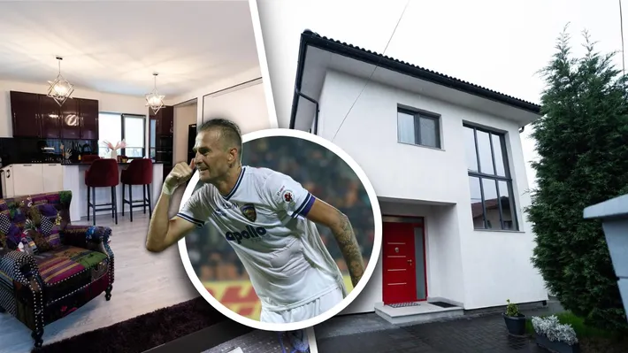 Fostul campion cu Dinamo își vinde vila de lux din Cluj. Cere peste jumătate de milion de euro pentru casa în care a locuit când juca la CFR