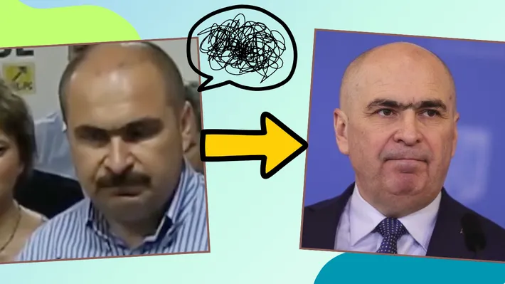 VIDEO Ilie Bolojan, de la „pe mustață” la „pe sprânceană”. Cum arăta premierul interimar când „aprindea lumina” alianței cu PSD